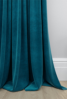 Premier Velvet (Thermal Blackout), Lagoon - Made to Measure Curtains